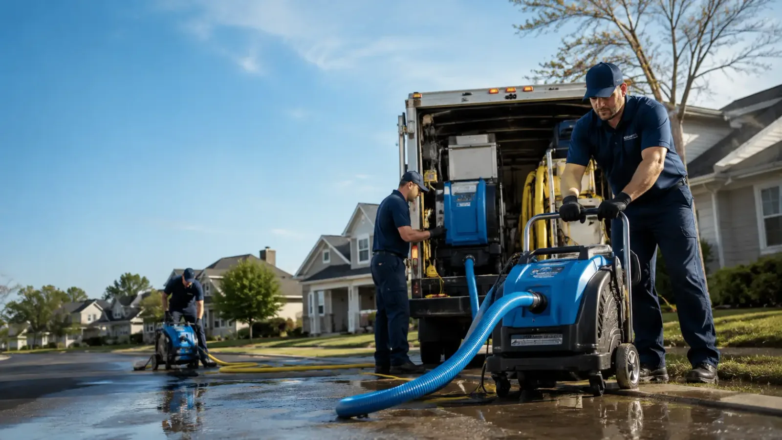 Flood Damage Cleanup in La Mesa, CA